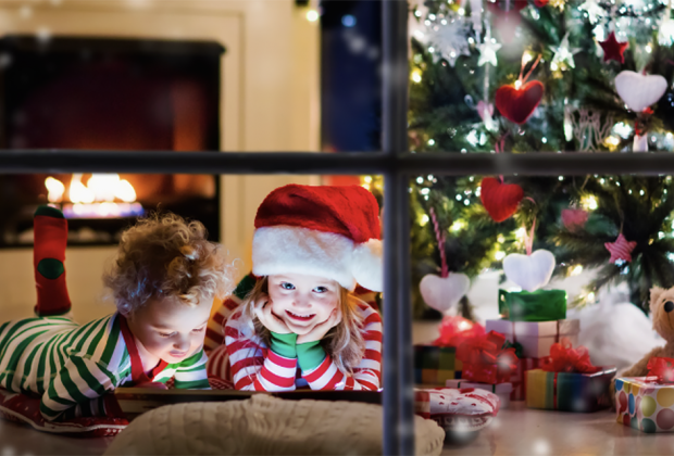 Track Santa with one the free Santa trackers while relaxing by the lights of the Christmas tree.