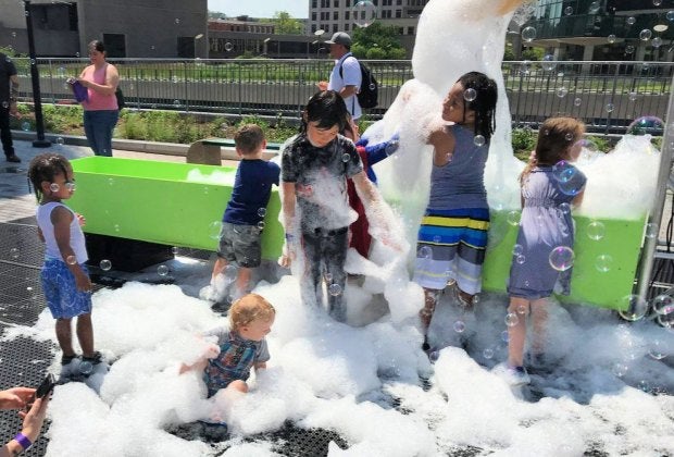 Mess Fest. Photo courtesy of Connecticut Science Center