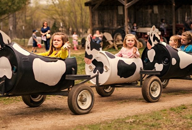 There's lots of farm fun to be had at Great Country Farms! Photo courtesy of Great Country Farms