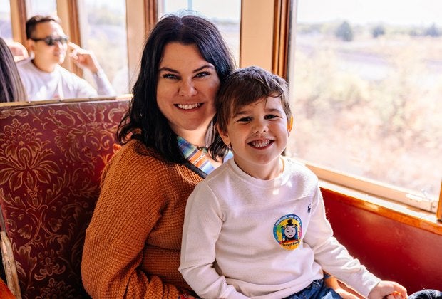 Travel the historic Cotton Belt Route to the Fort Worth Stockyards as a special treat for Mother's Day on the Grapevine Vintage Railroad. Photo courtesy of Grapevine Texas USA 