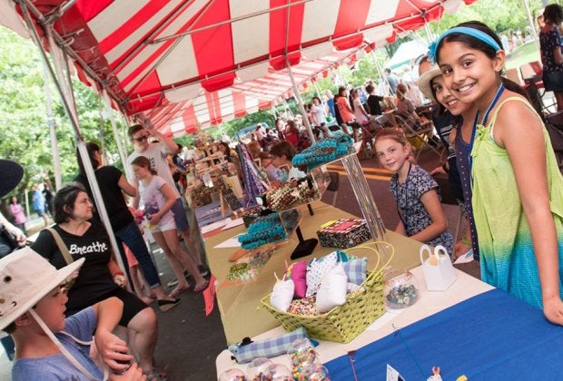 The Decatur Arts Fest allows kids and adults to explore their creative sides. Photo courtesy of the Decatur Arts Alliance