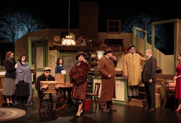 Watch the riveting life of Anne Frank come to life on the stage in this Main Street Theater production. Photo courtesy of RicOrnelProductions.