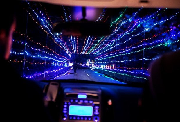 The Magic of Lights ushers in holiday spirit with gorgeous twinkling light displays. Photo by Emily Maw Hood
