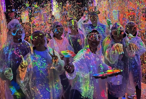 Things can get colorful at winter and spring school break camps that keep kids busy! Photo courtesy of Fun with Nature Children's Workshops LLC