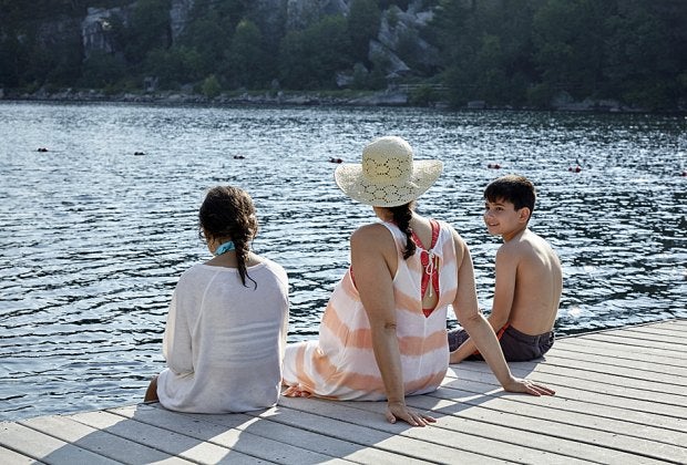 You don't have to stray far to find a family-friendly spa resort near NYC. Mohonk Mountain house offers a beautiful, serene lakeside location and full spa menu for adults in New Paltz.