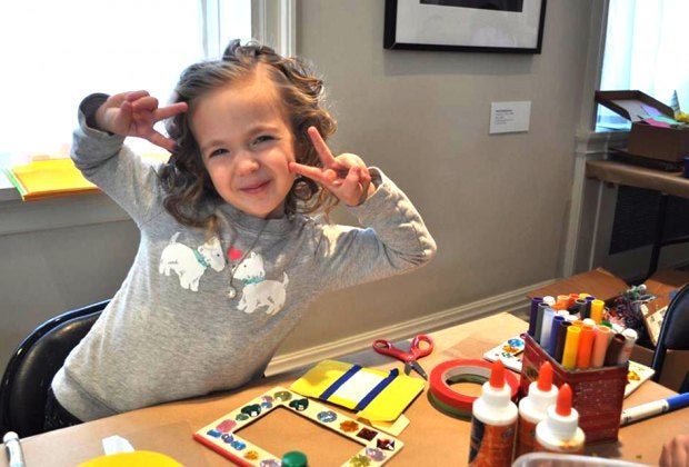 Converse, collaborate and create at Family Sundays at the Nassau County Museum. Photo courtesy of the museum