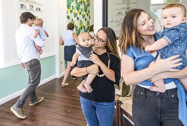 All new parents and their babies are welcome at The Family Room. Photo courtesy of The Family Room