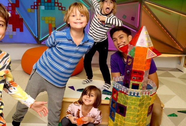 At Genius Gems in Millburn, kids under 2 get in free with an older sibling.