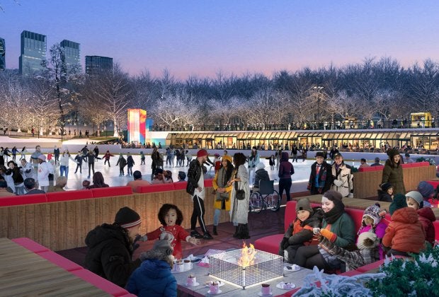 The winter skating season is on at Wollman Rink after Parks Department officials announced they've secured a new operating partner. 