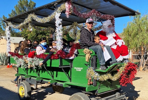 Over the first three weekends of December, an action-packed Holiday Hoedown is in full swing at Gilchrist Farm.