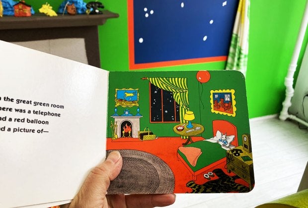 Step inside Margaret Wise Brown's beloved children's book, Goodnight Moon, at a new gallery exhibit at Fort Makers.