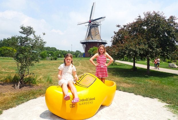 Families with kids should definitely swing by the Windmill Island Gardens.