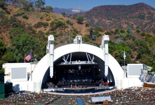 See a show at the iconic Hollywood Bowl, where you also have a great view of the Hollywood Sign! Photo by Matthew Field