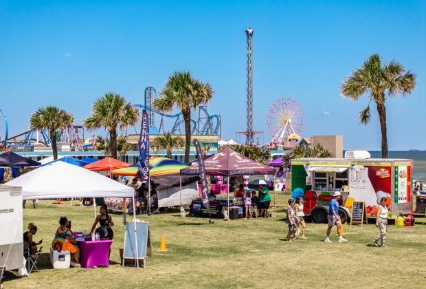 Galveston Island Juneteenth Festival & Celebration. Photo by R. Velasquez, Visit Galveston.