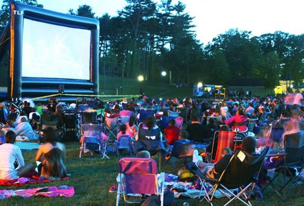 Grab a lawn chair and enjoy a classic at the Town of Huntington's Movies on the Lawn.