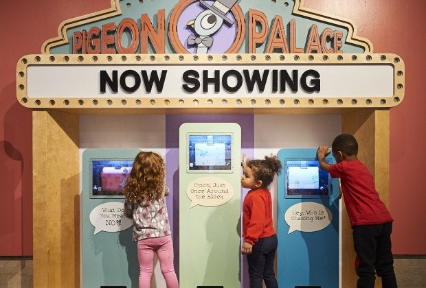 The National Children's Museum has a new exhibit dedicated to the work of Mo Willems. Photo courtesy of the museum