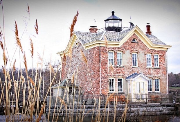 The Saugerties Lighthouse is one of the most unique boutique hotels in the Hudson Valley.