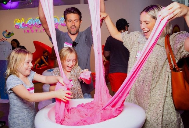 Welcome the new year with a 12pm slime party at the SlooMoo Institute. Photo by Elaina Bellis courtesy of BFA.com