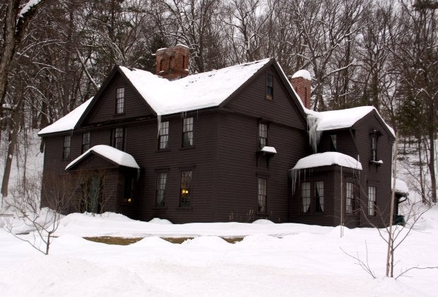Head to Concord for an Old Fashioned Christmas at Louisa May Alcott's Orchard House. Photo courtesy of the Massachusetts Office of Travel and Tourism