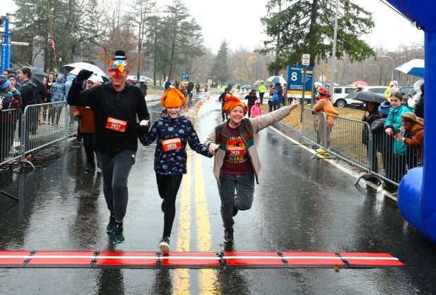 Celebrate crossing the finish line of the Westchester Turkey Trot with a fresh Duck Donut! Photo courtesy of Tri-State Runs
