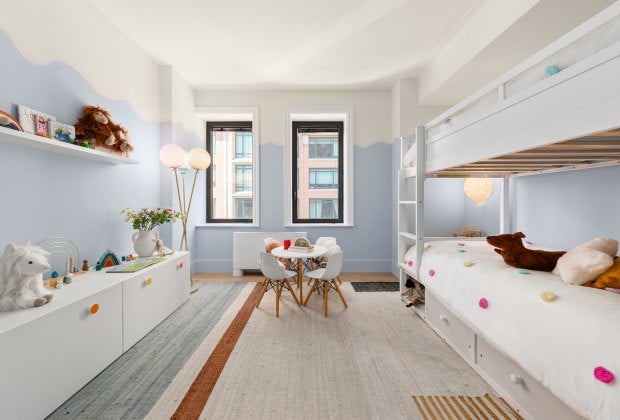 This stunning 17-story rental building manages to maintain its historical charm while offering modern conveniences for families.