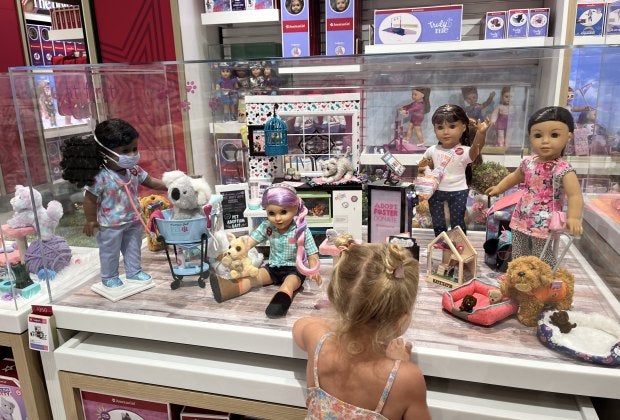 Step into an "a-doll-able" store  experience. 