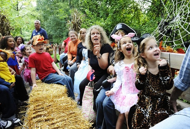 Get spooky at the Bronx Zoo's Boo at the Zoo. Photo by Julie Larsen Maher for WCS