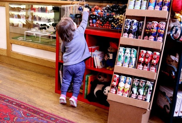 Our favorite NYC toy stores encourage curiosity and play. Photo courtesy of Kidding Around