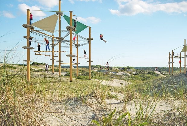 Imagine a thrill-seeker's paradise in the heart of Jones Beach.
