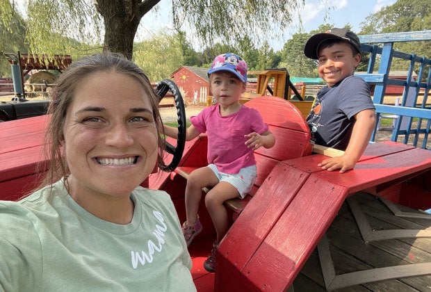 Find family fun for everyone by visiting Silverman's Farm in Easton, Connecticut. Photo by Kelly Patino