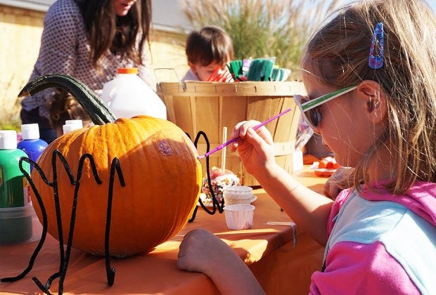 Pick and decorate a pumpkin at Fishkill Farms. Photo courtesy of the farm