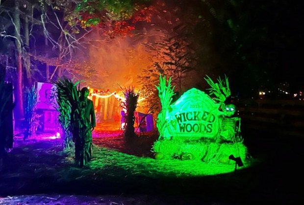 Camp Pa-Qua-Tuck is home to a 45-minute haunted walk-through during two October weekends. Photo courtesy of the camp