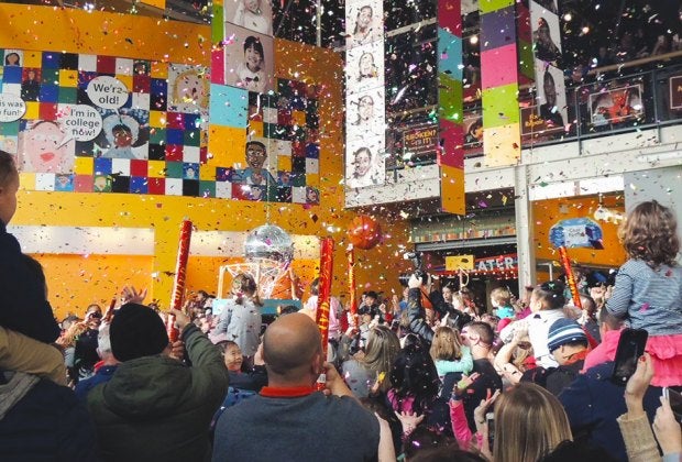 Celebrate counting down to the new year at the Long Island Children's Museum. Photo courtesy of LICM