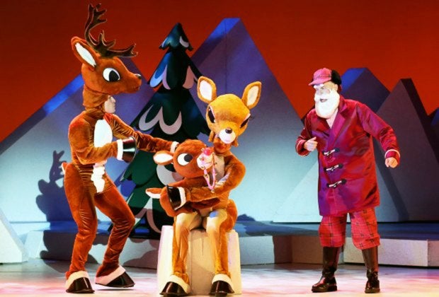 Rudolph the Red-Nosed Reindeer and friends come to NJ in a musical version of the hit holiday special.