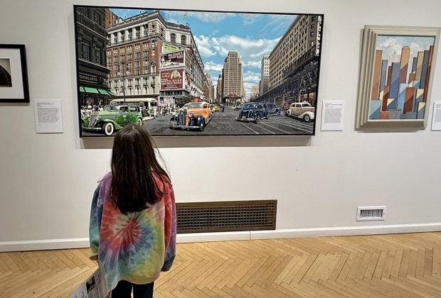 The Nassau County Museum of Art  houses an excellent collection of art from the 1800s and 1900s on a pretty wooded preserve.