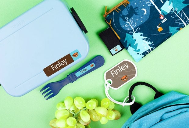 Parents rave about the staying power of Mabel's Labels.