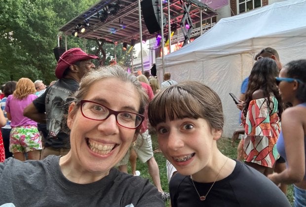 Middle schoolers can be so much fun to hang out with! Photo by the author