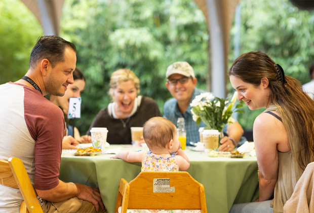 Spend the morning enjoying a meal outdoors then have a meet-and-greet with Forth Worth Zoo’s most famous residents! Photo courtesy of the zoo