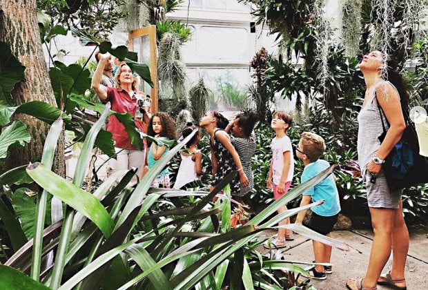 Explore and learn at Nature Sundays at Planting Fields Arboretum. Photo courtesy of Planting Fields