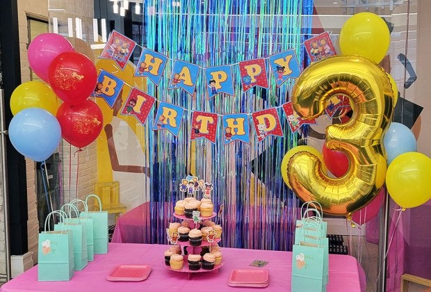 Celebrate your special little ones birthday with a party at Little Lola & Tots. Photo courtesy of Little Lola & Tots