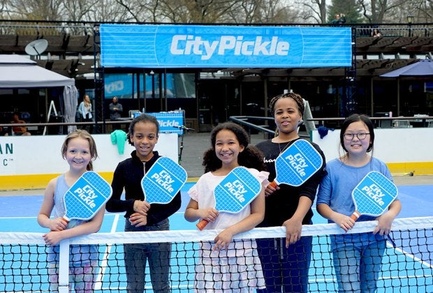 CityPickle has opened up 14 pickleball courts spread across Wollman Rink for the spring, summer, and early fall.