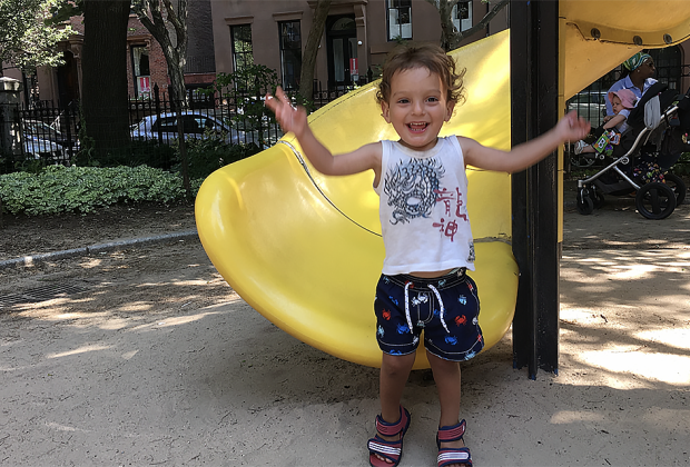 Cobble Hill Park is a buzz of activity no matter the season. Photo courtesy of Sara Marentette