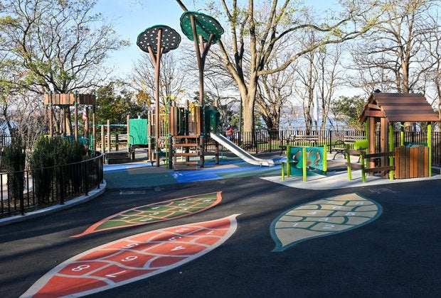 Vinland Playground got a fresh upgrade in Bay Ridge. Photo by NYC Parks/Daniel Avila 