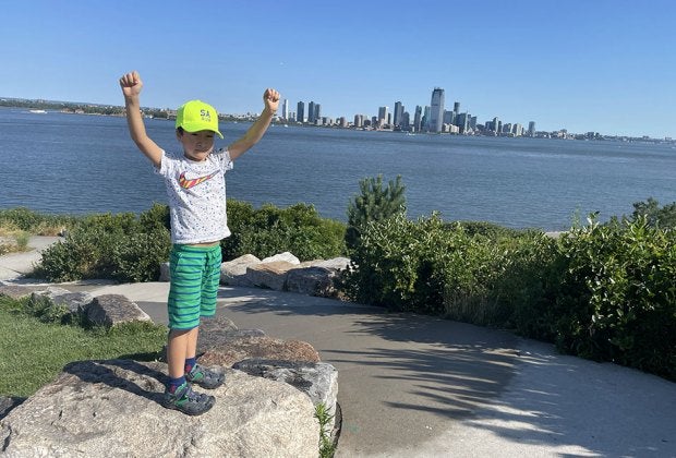 Get off Long Island and explore Governors Island with your kids this spring. Photo by Diana Kim