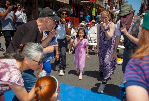 The Museum at Eldridge Street presents the annual Egg Rolls, Egg Creams, and Empanadas Festival. Photo courtesy of the museum