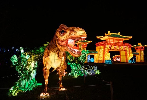 Over 1,000 lanterns will be on display at the Lantern Festival Pop-Up at Liberty Park in Manhattan. Photo courtesy of the event