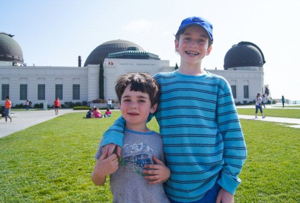 The Griffith Observatory is full of free fun! Griffith Observatory photo by author Amy Steinberg