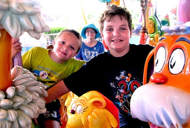 Dr. Seuss and all the characters from his beloved stories welcome families of all ages at Universal Orlando Resort. Photo by author