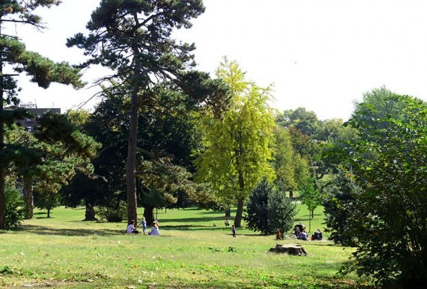 Grab a picnic and head to Owl's Head Park for the lush green grass! Photo courtesy of NYC Parks