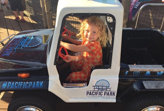 Kids are in the drive seat at Pacific Park. Photo by Matt Matasci